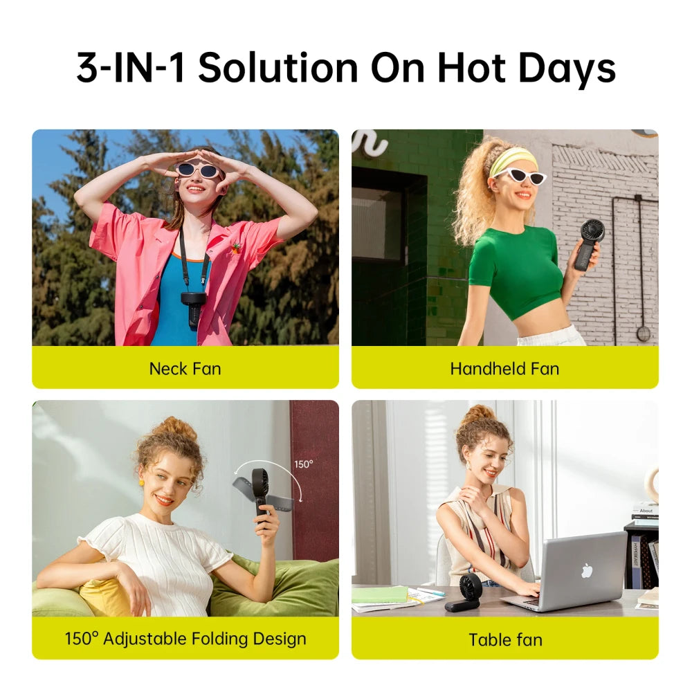 JISULIFE Handheld Fan