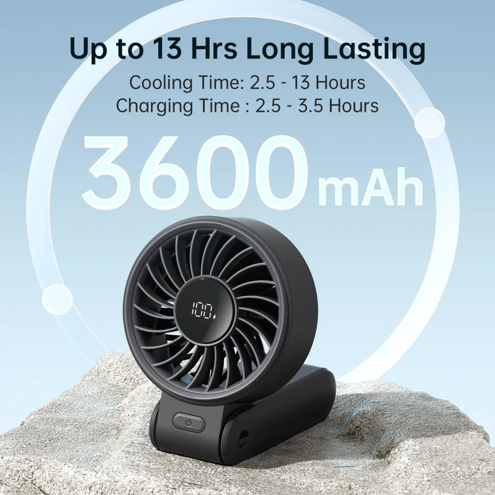 JISULIFE Handheld Fan