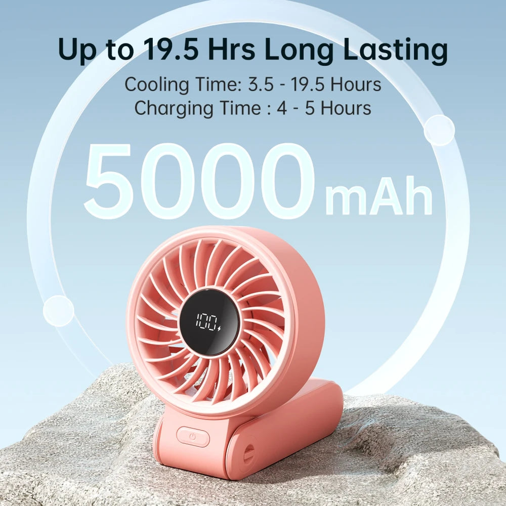 JISULIFE Handheld Fan